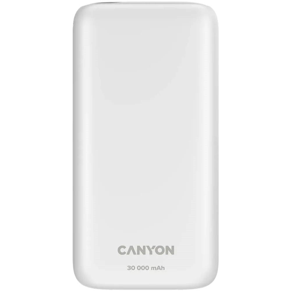Canyon PB301 20W PowerBank - 30.000 mAh - Hvid