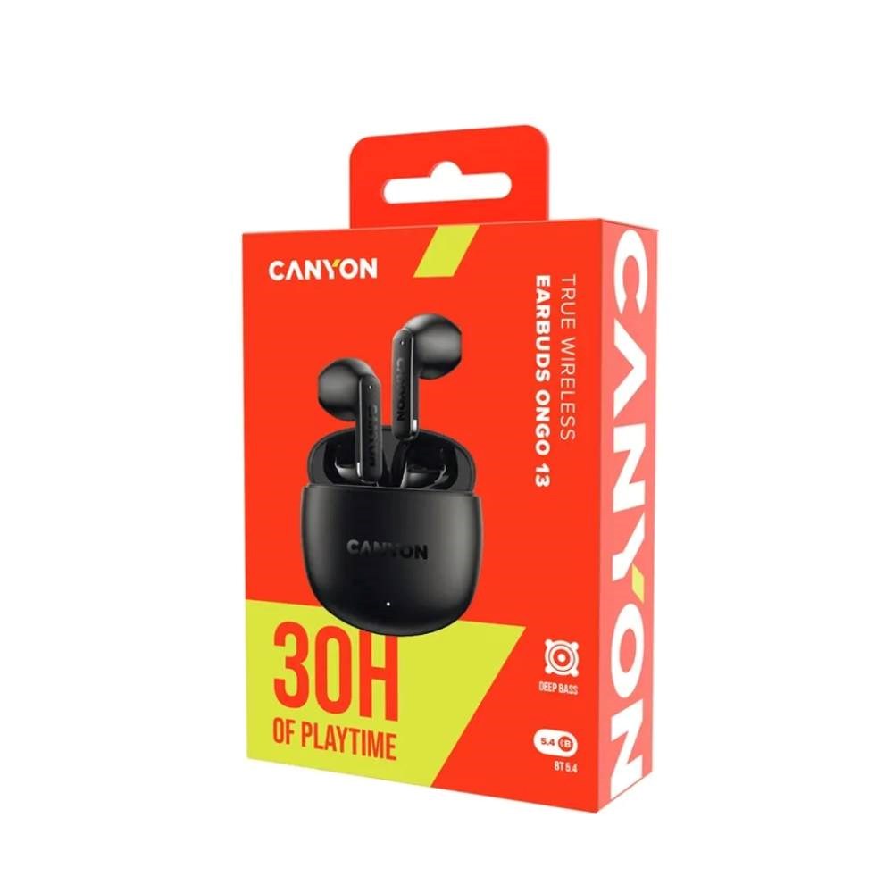 Canyon OnGo 13 True Wireless In-Ear Høretelefoner - Sort