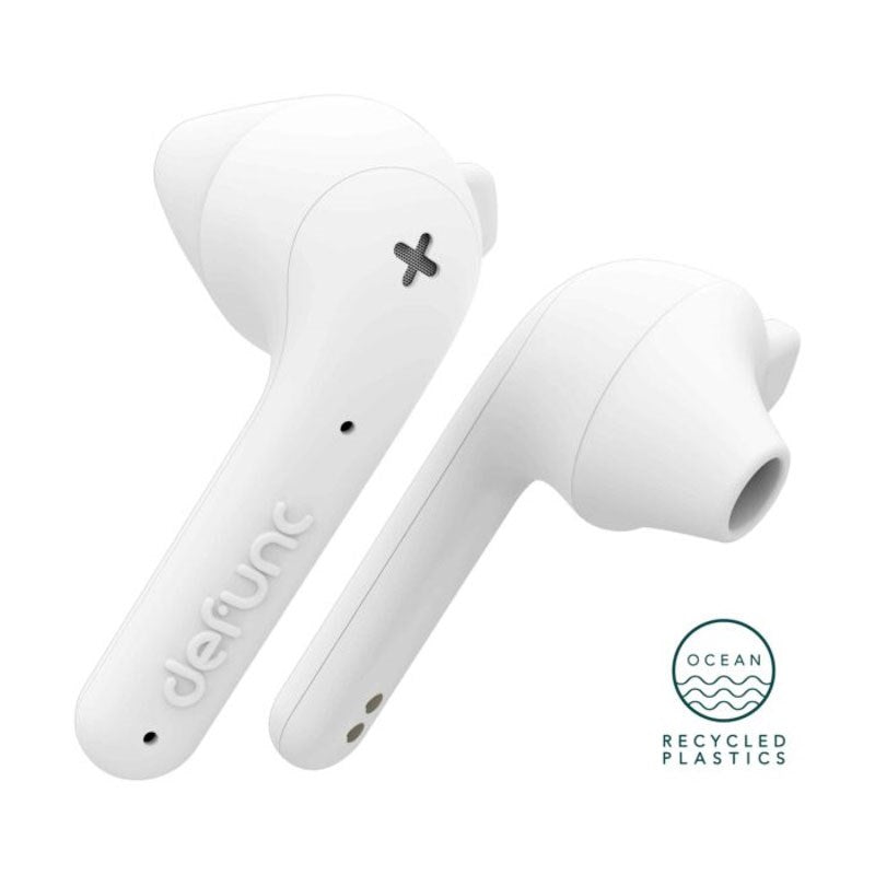 Defunc True Basic Hybrid Trådløse Høretelefoner - In-Ear - Hvid
