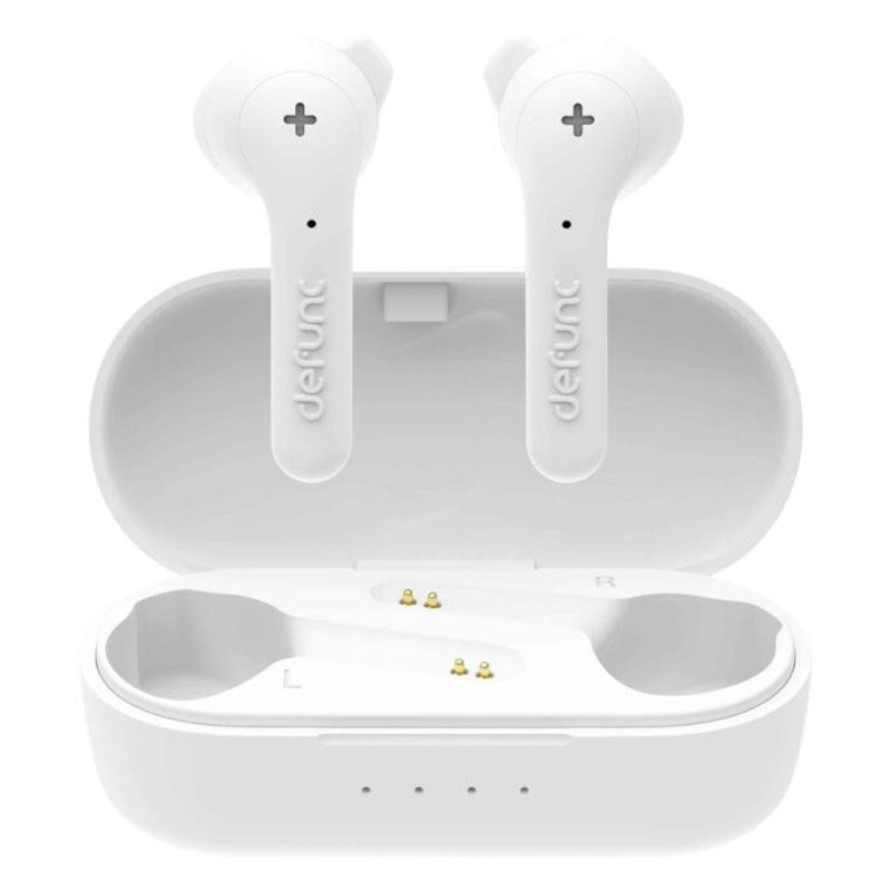 Defunc True Basic Hybrid Trådløse Høretelefoner - In-Ear - Hvid