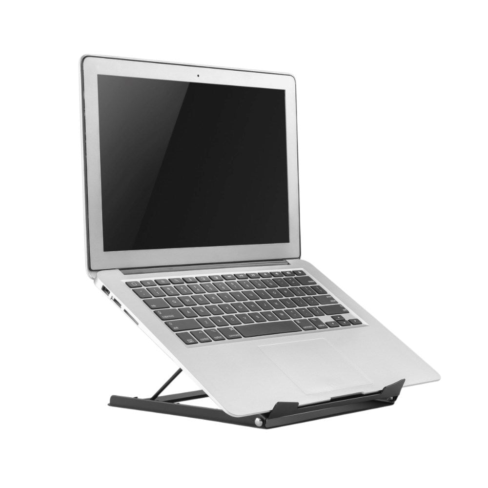 Deltaco Foldbar Laptop / Tablet Stander - 5 Positioner - Mål: 10-15" - Grå