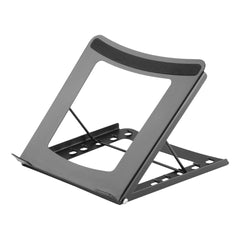 Deltaco Foldbar Laptop / Tablet Stander - 5 Positioner - Mål: 10-15" - Grå