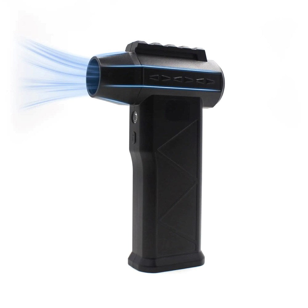Luftblæser 75W Denver HJB-172 m. Lys - Sort