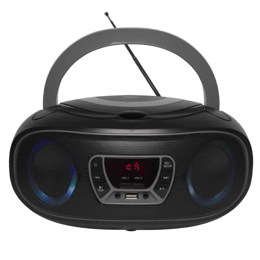 Denver TCL-212BTP Bluetooth Højttaler m. CD Afspiller - Sort / Grå