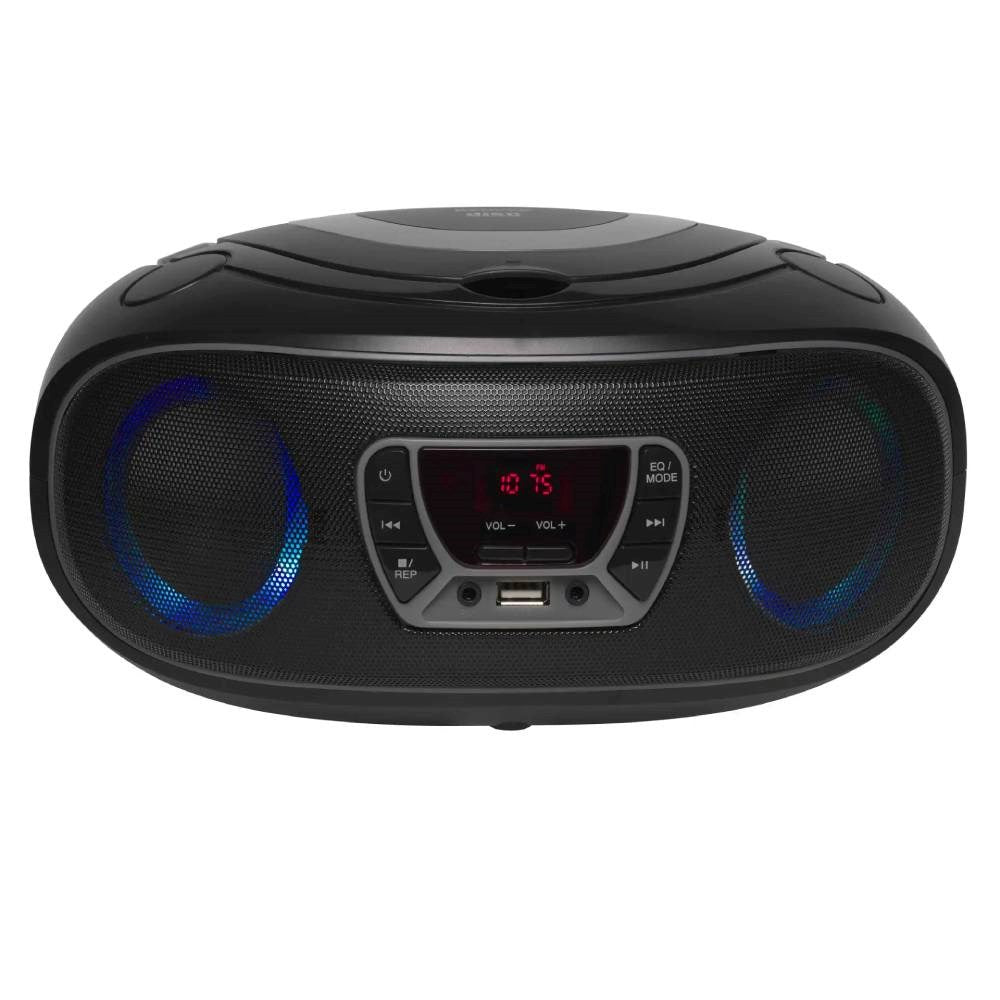 Denver TCL-212BTP Bluetooth Højttaler m. CD Afspiller - Sort / Grå