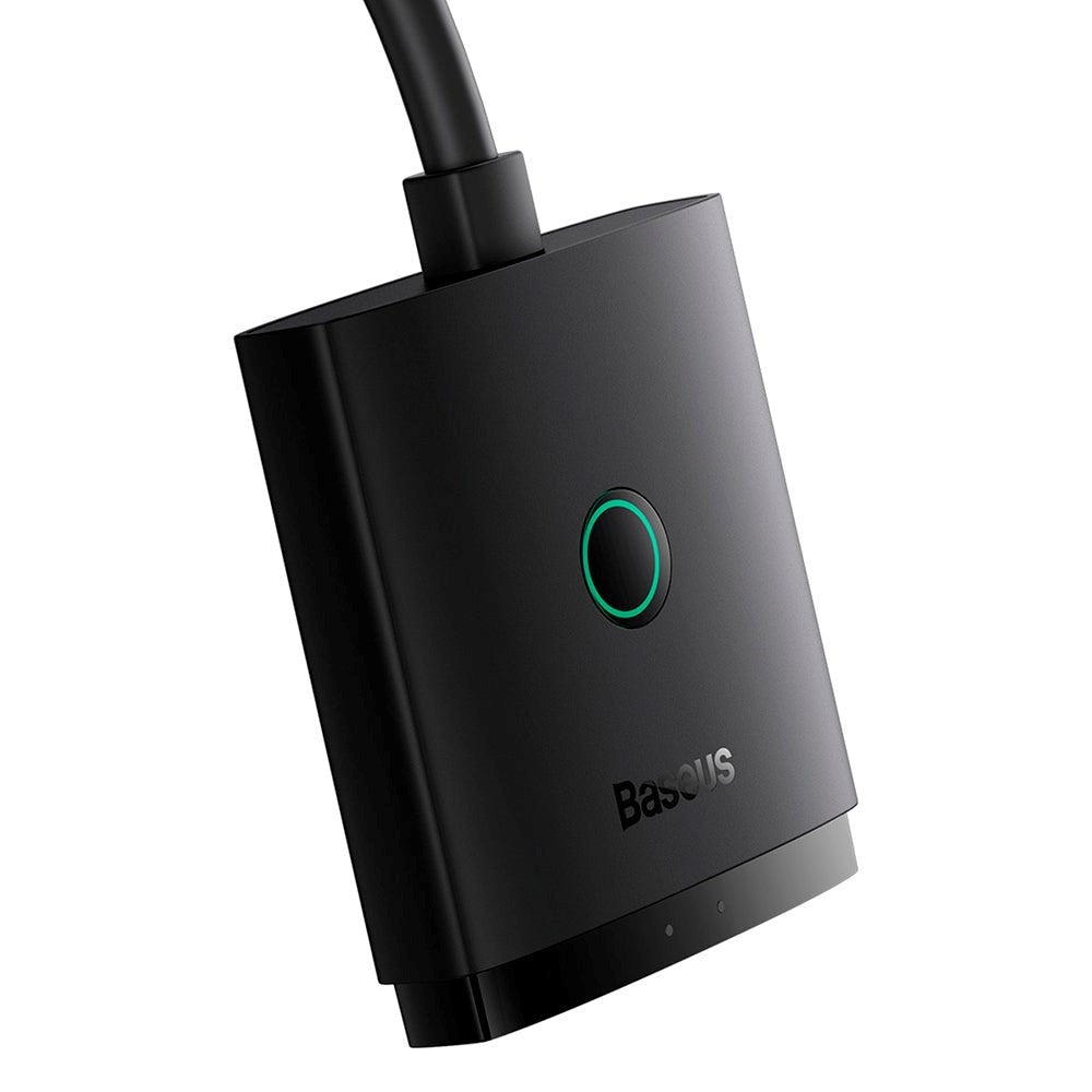 Baseus Airjoy Series 2-in-1 4K HDMI Adapter m. Kabel (1m) - Sort