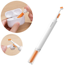 Baseus Rengøringsbørste Til Headsets & Høretelefoner - Hvid