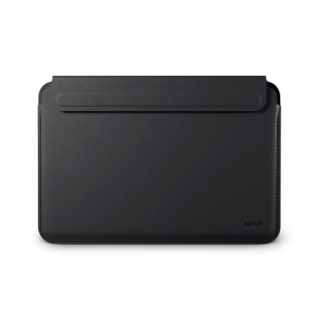 Epico Læder MacBook / Laptop Sleeve 14" (32 x 22,5 cm) - Sort