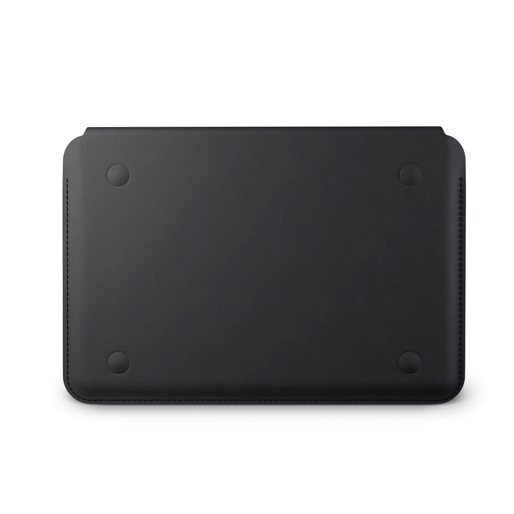Epico Læder MacBook / Laptop Sleeve 14" (32 x 22,5 cm) - Sort