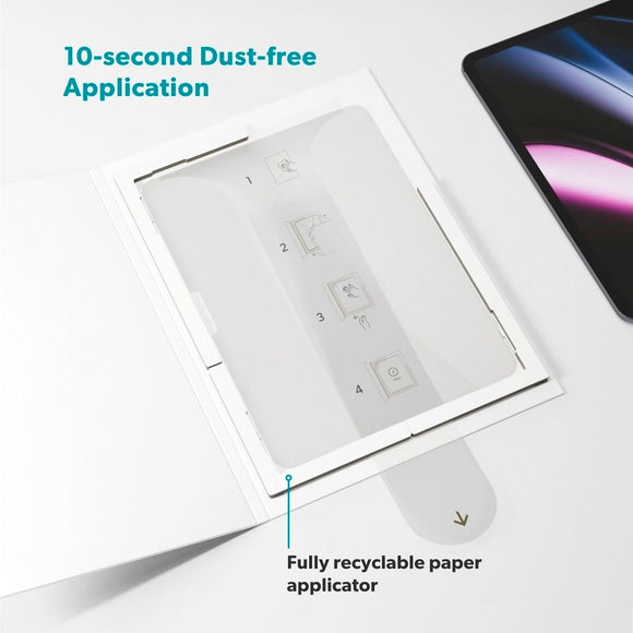 iPad Pro 13" (2025 / 2024) Epico Skærmbeskyttelsesglas m. Installationsramme - Gennemsigtig