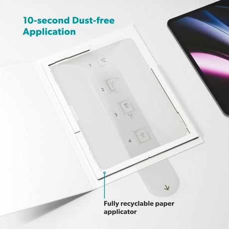 iPad Air 13" (2026 / 2025 / 2024) Epico Skærmbeskyttelsesglas m. Installationsramme - Gennemsigtig