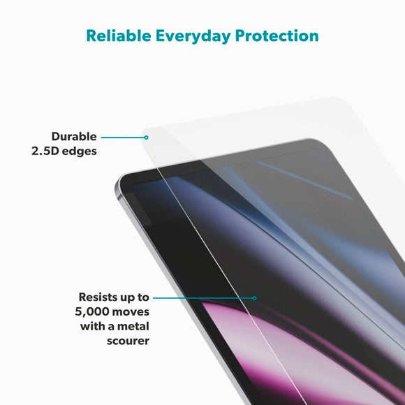 iPad Air 13" (2026 / 2025 / 2024) Epico Skærmbeskyttelsesglas m. Installationsramme - Gennemsigtig