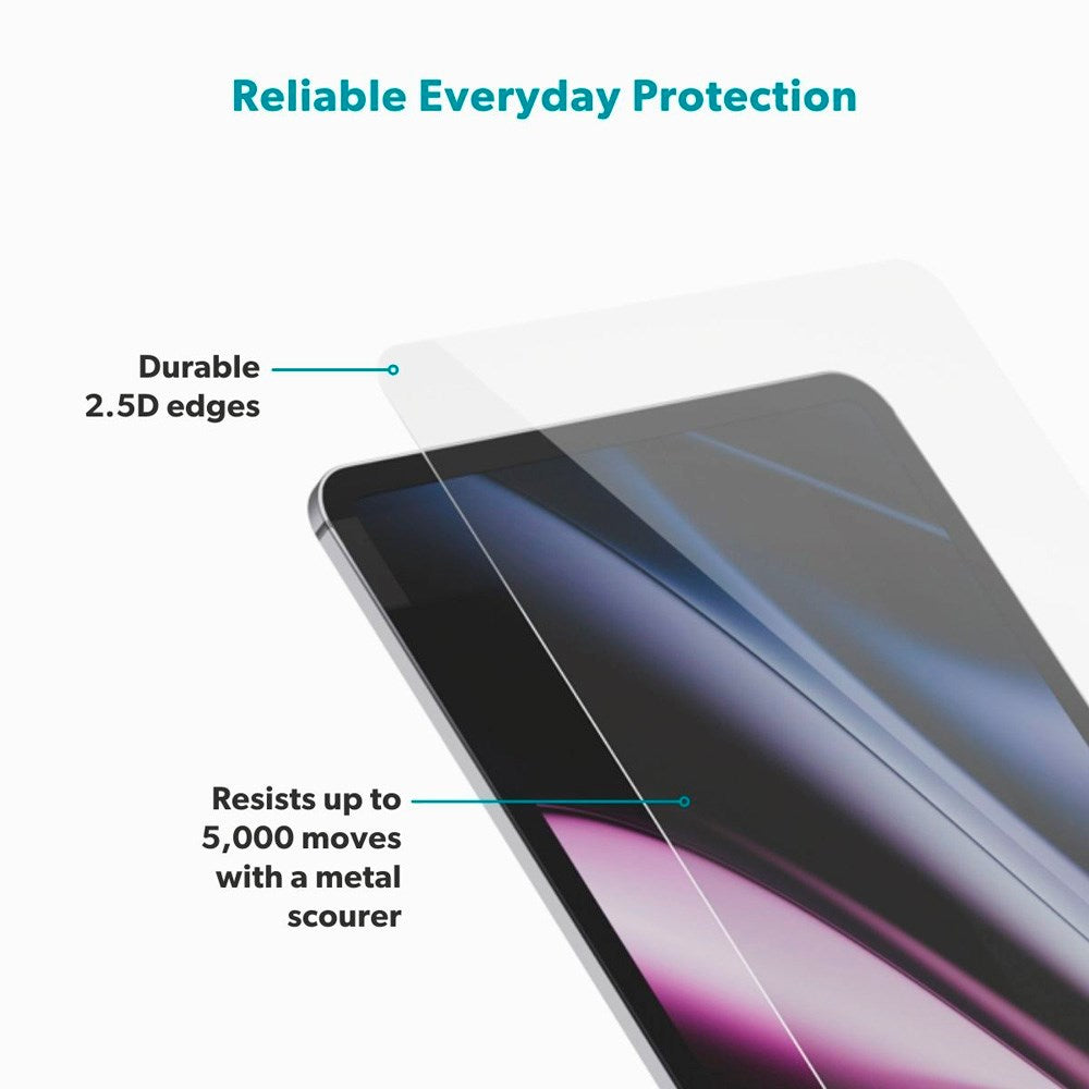 iPad Air 11" (2026 / 2025 / 2024) Epico Skærmbeskyttelsesglas m. Installationsramme - Gennemsigtig