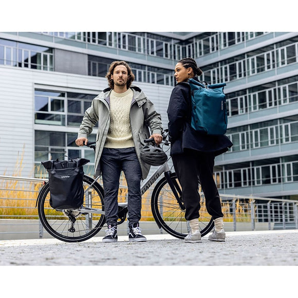 ORTLIEB Vario 20L Cykeltaske & Rygsæk (45 x 31 x 18cm) - Sort