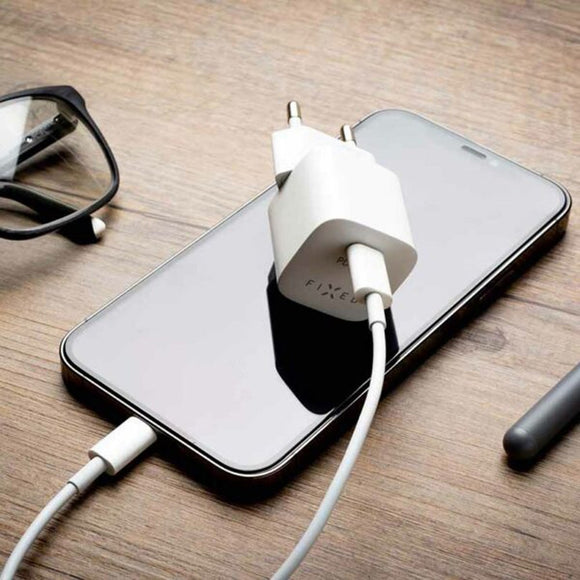 Fixed PD Mini 30W Oplader USB-C - Hvid