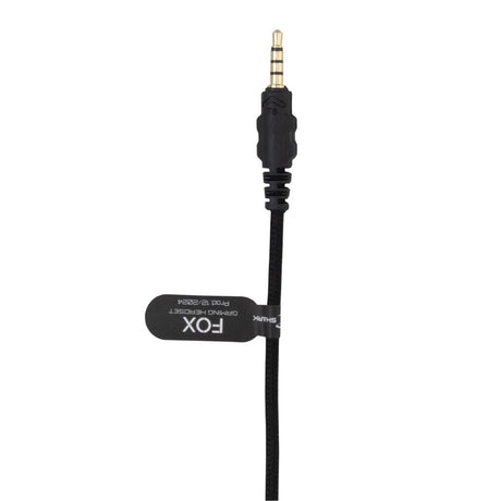 White Shark FOX Over-Ear Gaming Headset - Sort