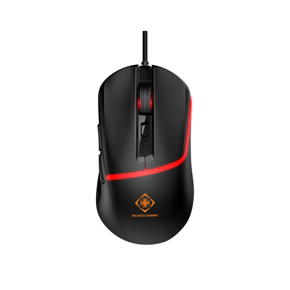 Deltaco 4-i-1 Gaming Sæt m. Headset / Tastatur / Mus / Musemåtte - Sort