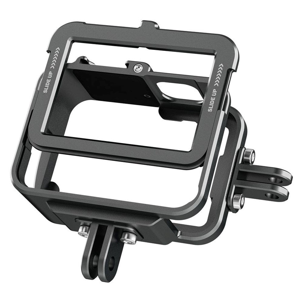 TELESIN Metal Cage til GoPro Hero 9 / 10 / 11 / 12 / 13 - Grå