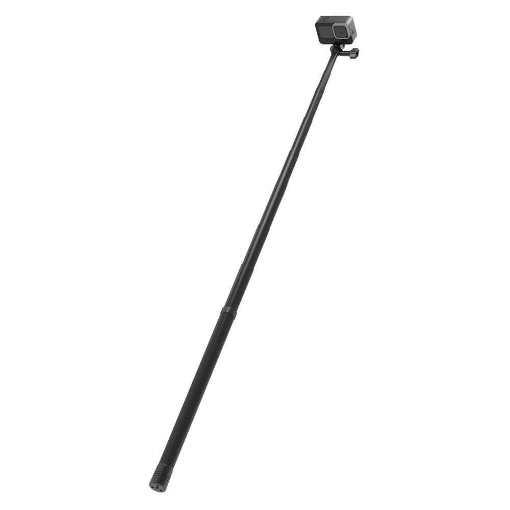 TELESIN Teleskopisk Selfie Stang til Action Kamera - 2.7m - Sort