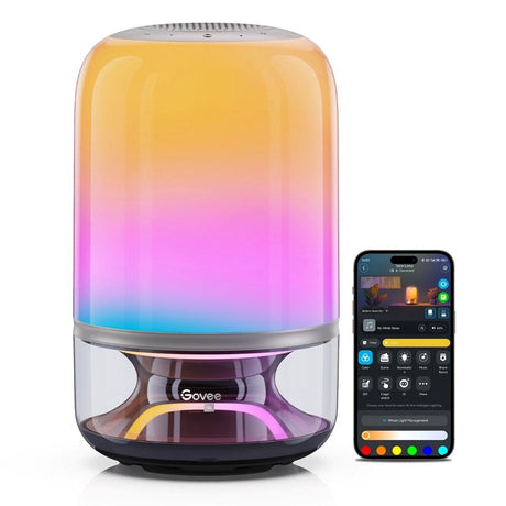 Govee Table Lamp 2 Pro - Indbygget Højtaler - Grå