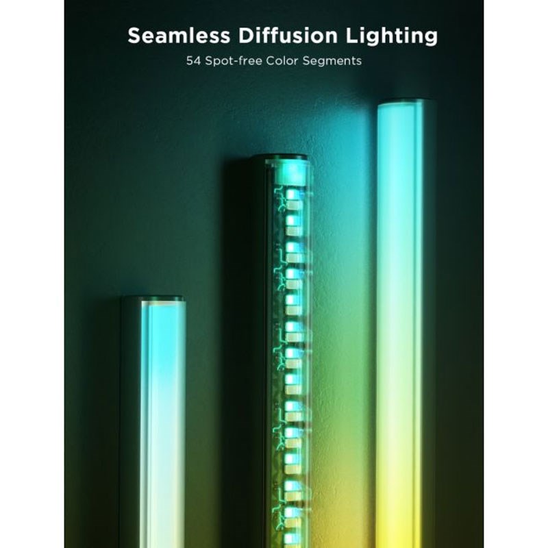 Govee Floor Lamp Pro med Højtaler - Sort