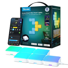 Govee Smart Mini Panel Lights - 10 stk. - Hvid