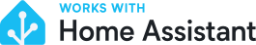 Denne vare virker med Home Assistant