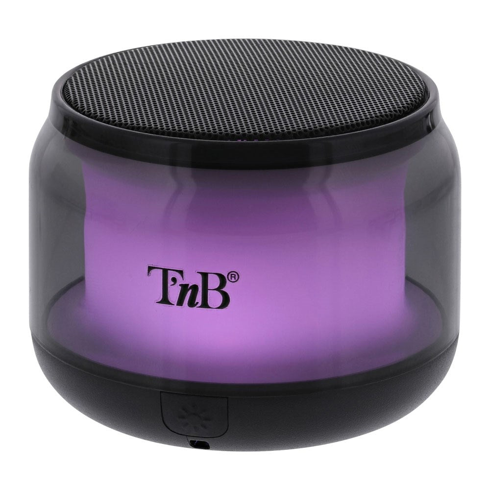 T'NB Gradient LED Bluetooth Højtaler - Sort