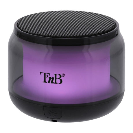 T'NB Gradient LED Bluetooth Højtaler - Sort