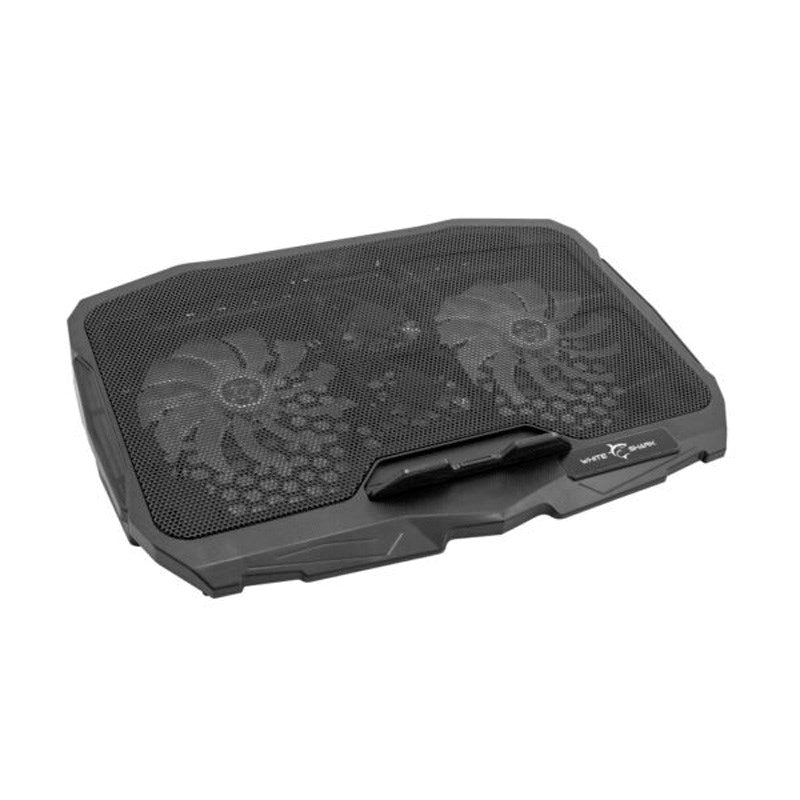 White Shark ICE WARRIOR Laptop Stander m. Indbygget Køler - Sort