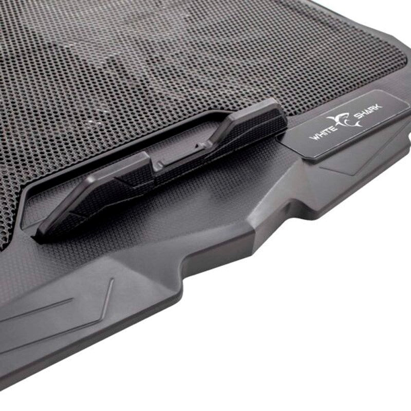 White Shark ICE WARRIOR Laptop Stander m. Indbygget Køler - Sort