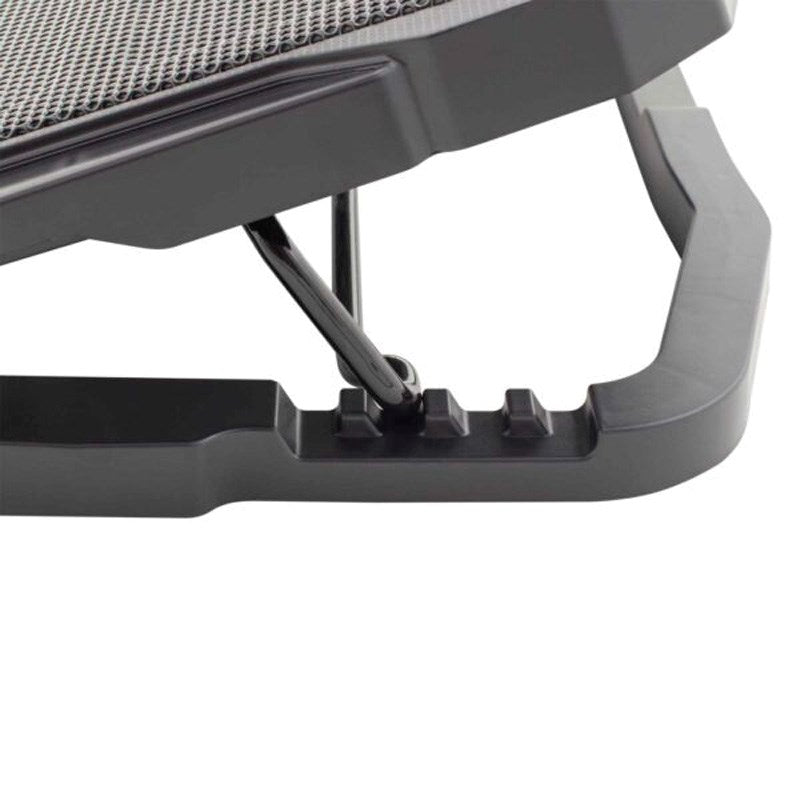 White Shark ICE WARRIOR Laptop Stander m. Indbygget Køler - Sort