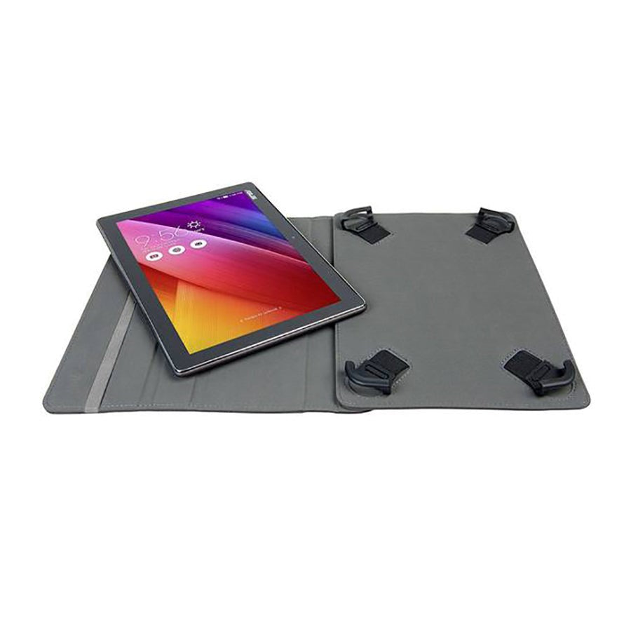 Universal 10" Gecko Easy-Click Læder Cover - Sort