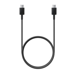 Original Samsung USB-C til USB-C Kabel 25W (3A) - EP-DA705BBE - 1m - Sort