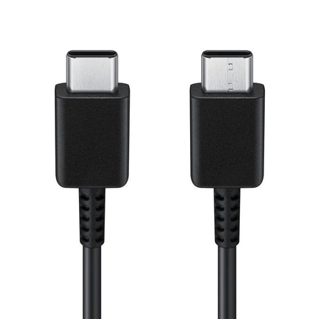 Original Samsung USB-C til USB-C Kabel 25W (3A) - EP-DA705BBE - 1m - Sort