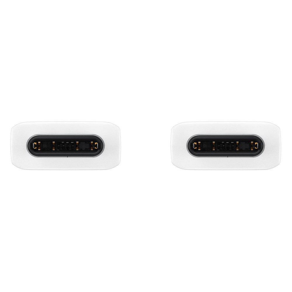Original Samsung USB-C til USB-C Kabel 25W (3A) - EP-DA705BWE - 1m - Hvid