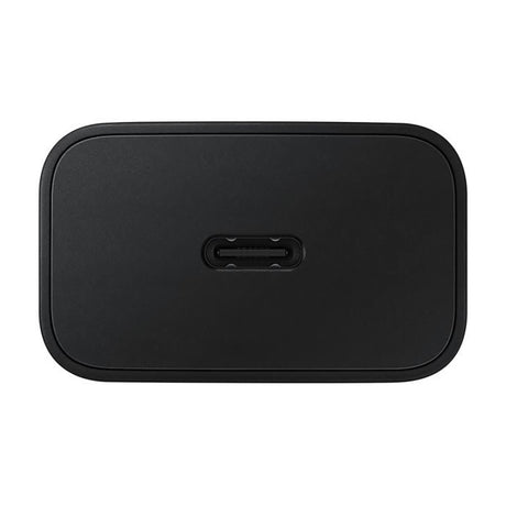 Original Samsung Power Fast Charger 15W Vægoplader m. USB-C til USB-C Kabel - Sort