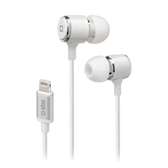SBS Studio Mix 100 Hovedtelefon In-Ear m. Lightning & Mikrofon - Hvid - (DEMO)