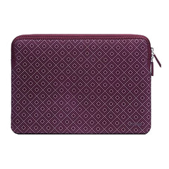 Trunk Neopren Sleeve til MacBook 13" (30.5 x 22 x 2 cm) - Wine Red Rhombe
