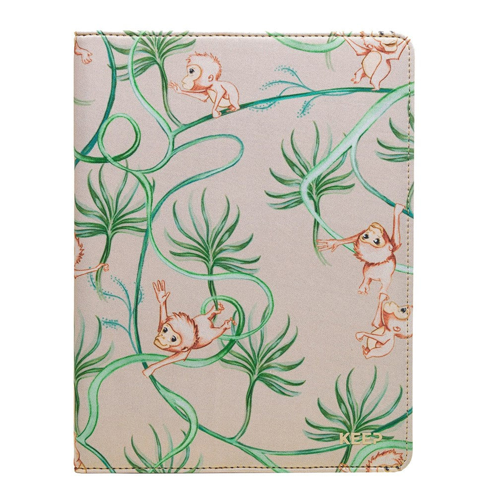 Trunk iPad 10.2" (2021 / 2020 / 2019) / Air (2019) Flip Cover m. Abe Design - Brun