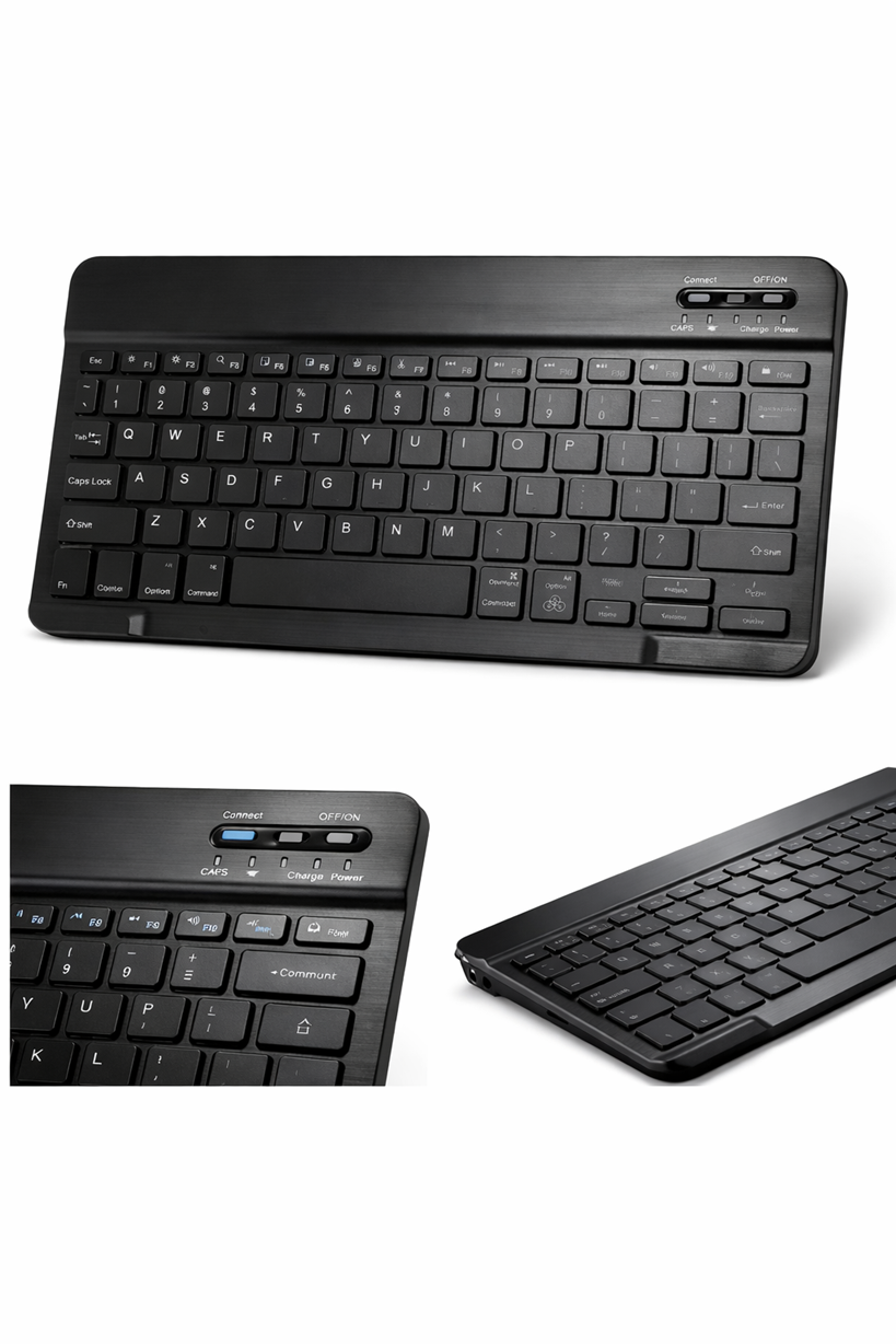Tech-Protect Keyboard (Engelsk Tastatur) - Sort