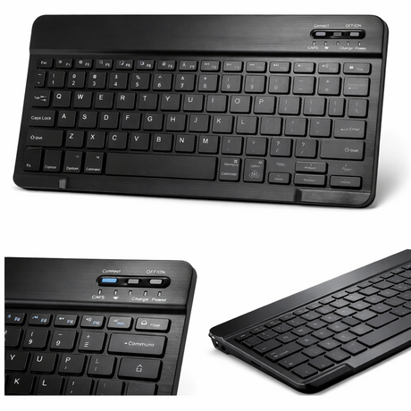 Tech-Protect Keyboard (Engelsk Tastatur) - Sort