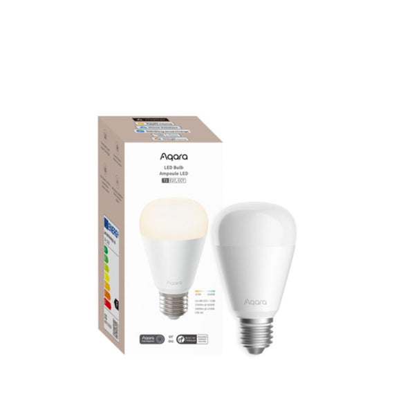 Aqara Smart Light LED Pære T2 (CCT, E27) - Hvid