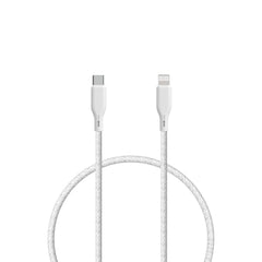 ËSSENTIALS by Upström 27W USB-C til MFI Lightning Kabel 1.2m - Hvid