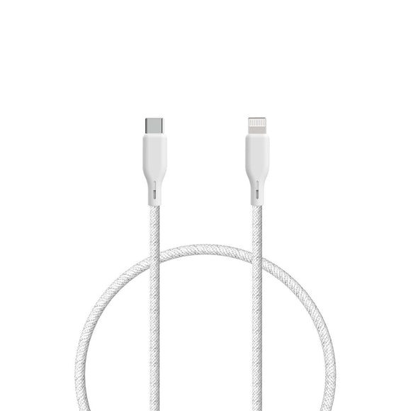 ËSSENTIALS by Upström 27W USB-C til MFI Lightning Kabel 1.2m - Hvid