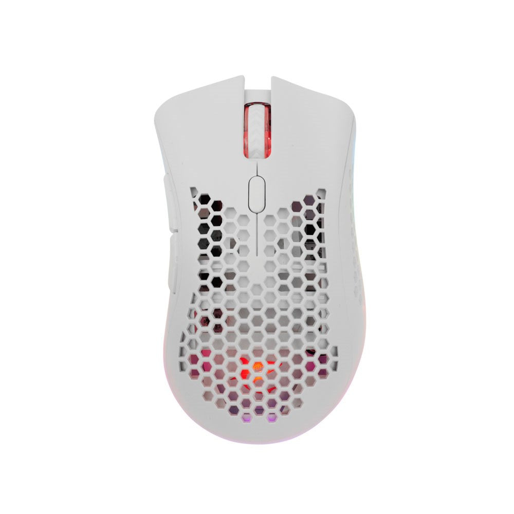 White Shark LIONEL Trådløs Gaming Mus - 6D / 10000 DPI - Hvid