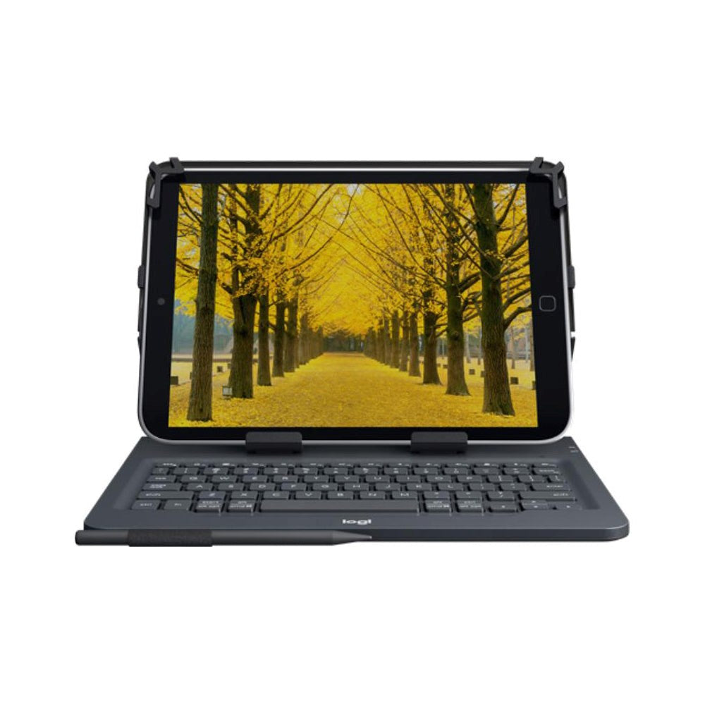 Logitech Folio Keyboard m. Etui (228x157 - 261x185mm) (Dansk-Nordisk)