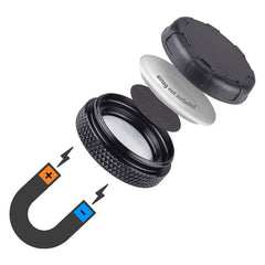 Lippa Magnetisk Holder til AirTag - Sort