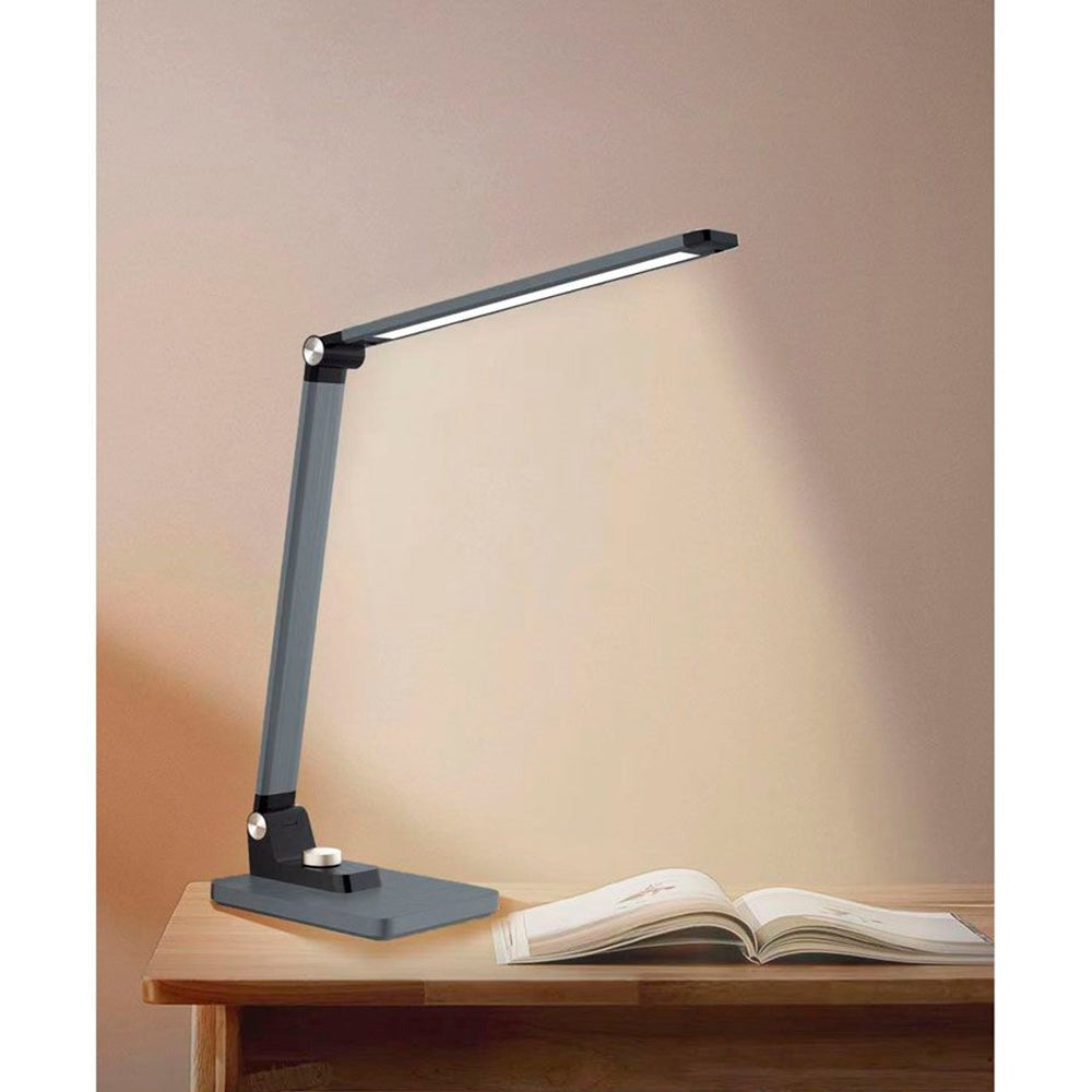 Lippa Slim Aluminiums LED Skrivebordslampe - Sølv