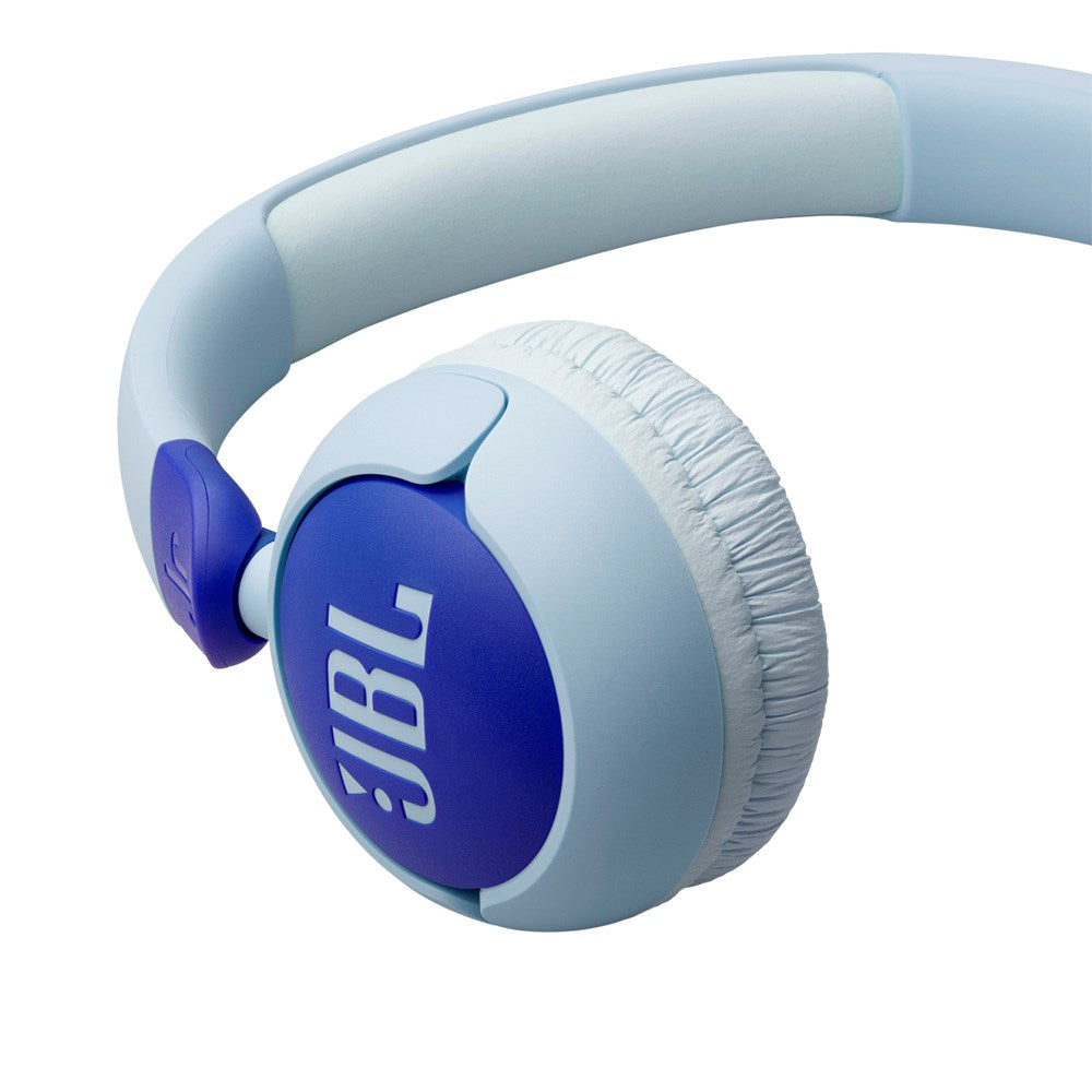 JBL Junior 320 On-Ear Børne Headset Maks. 85 dB m. Ledning - Høretelefoner - Blå